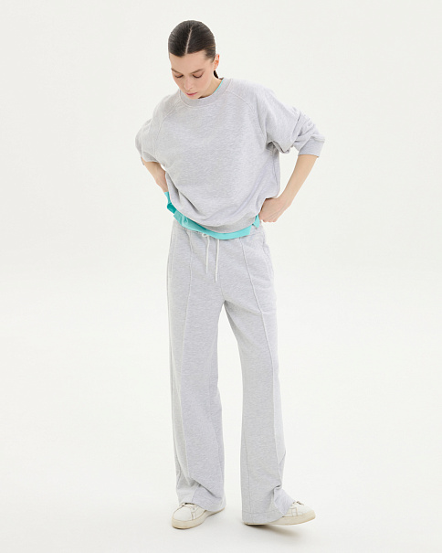 SJ25172-25 Толстовка, Серыймеланж