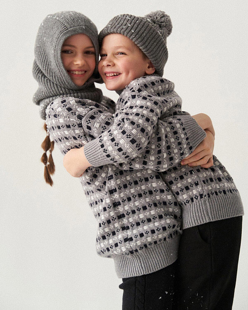 WJ-2312 Джемпер, Серый