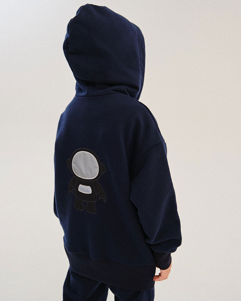 WJ24072 Толстовка, Тм.Синий