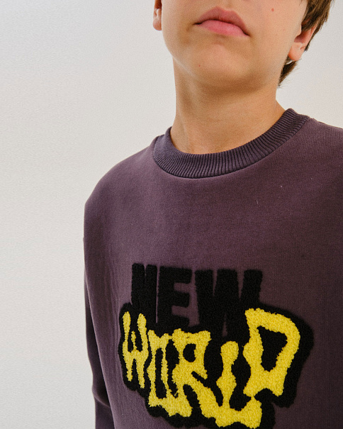 WJ24080 Толстовка, Серый