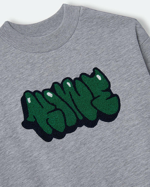 WJ25084 Толстовка, Серый