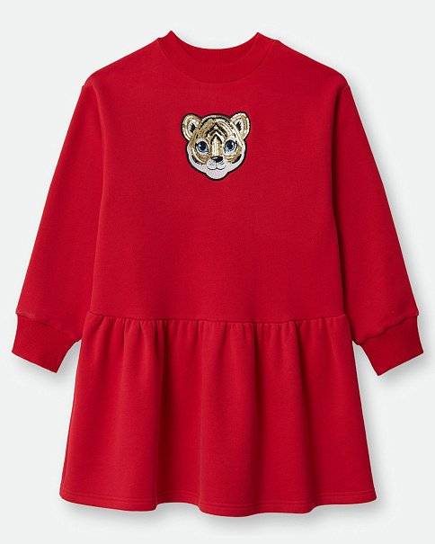 WD25081-1 Платье, Красный