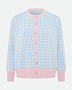 SC25105-1 Кардиган, Голубой