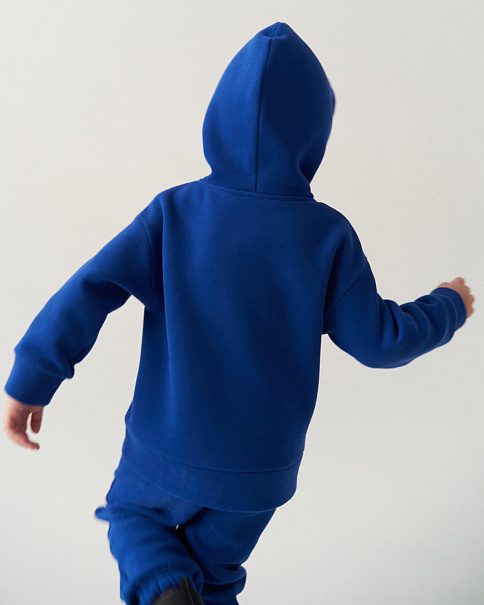 WJ24077 Толстовка, Индиго