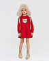 WD25081-1 Платье, Красный
