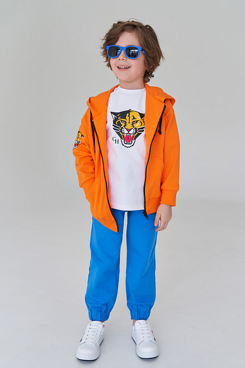 SJ22152 Толстовка, Оранжевый