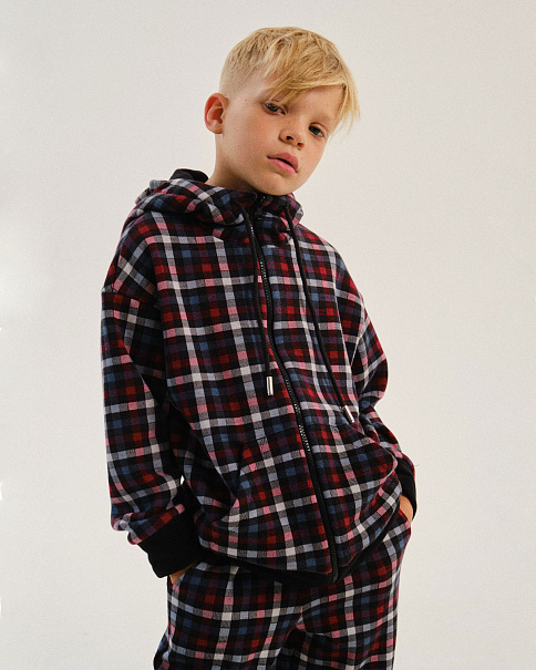 WJ24066 Толстовка, Красный