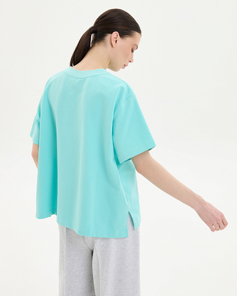 SF25003 Футболка, Ментоловый