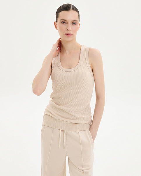 ST25002 Майка, Бежевый