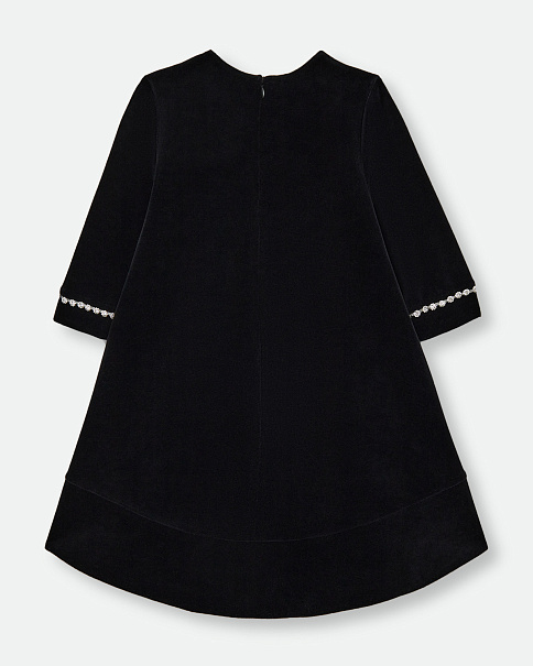 WD-2303-1/24 Платье, Черный