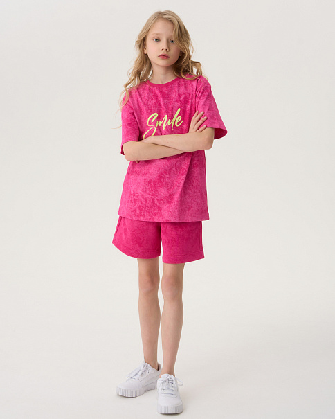 SW22134-25 Шорты, Малиновый