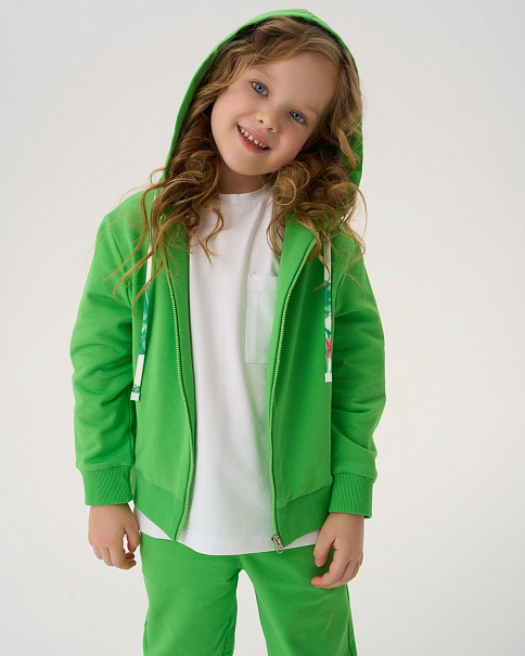 SC24068 Толстовка, Зеленый