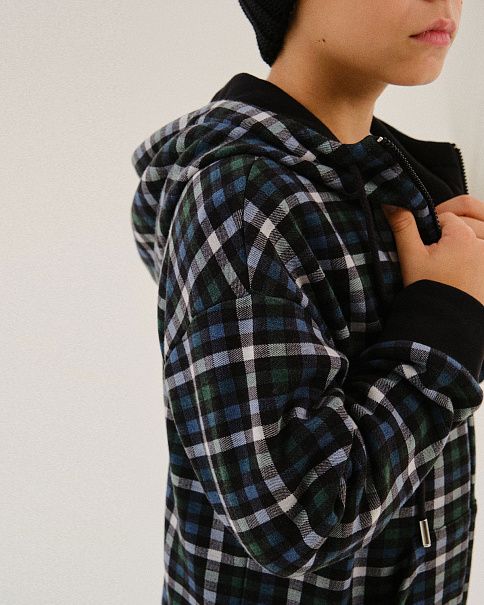 WJ24066 Толстовка, Зеленый