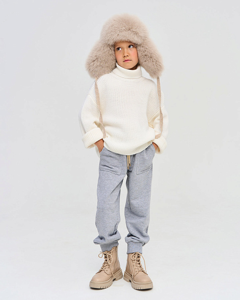 WJ25092 Свитер, Белый