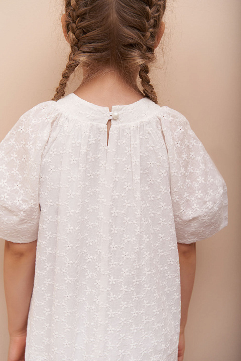 SD22142-1 Платье, Молочный