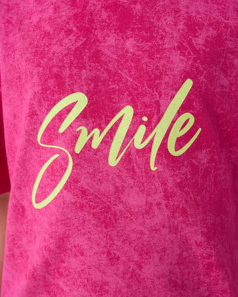 SF25201 Футболка, Малиновый