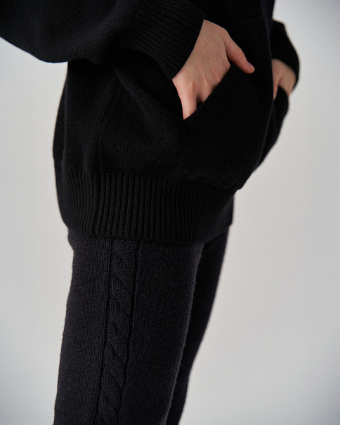 WJ21175 Толстовка, Черный