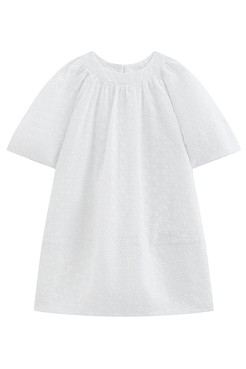 SD22142-1 Платье, Молочный