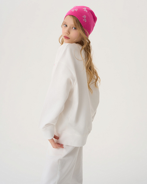 SJ24072 Толстовка, Белый