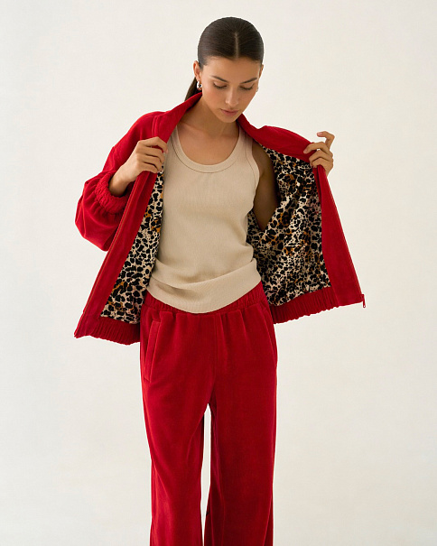 SC25100 Куртка, Красный