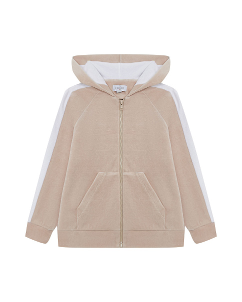 WJ24059-1 Толстовка, Бежевый