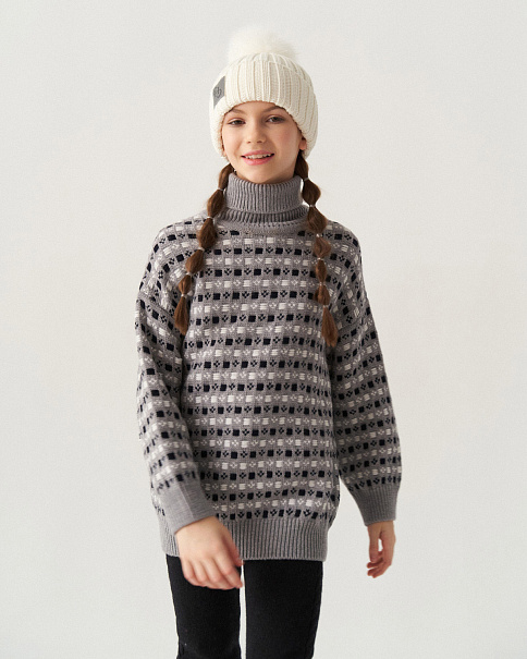 WJ-2312 Джемпер, Серый