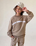 WJ24075 Толстовка, Бежевый